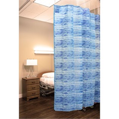 Disposable Privacy Curtain Fabric, Seabreeze